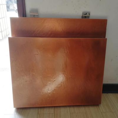 China Panels made up of beautiful classic copper clad aluminum metal facade for sale