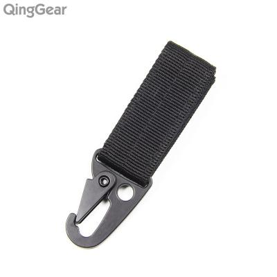 China Tactical Nylon Molle Buckle With Closure And Strong Metal Hook For Blet Backpack Vest 10CMX2.5CM for sale