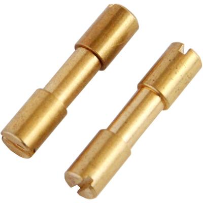 China Brass Bolts Fastener DIY Knife Handle Tactical Locks Rivet Knife Shaft Screws B0058 for sale