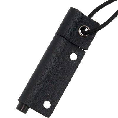 China Tactical Kydex Fire Starter Ferrocerium Rod Firesteel Knife Sheath Kit Include Backing Hardware B0067 for sale