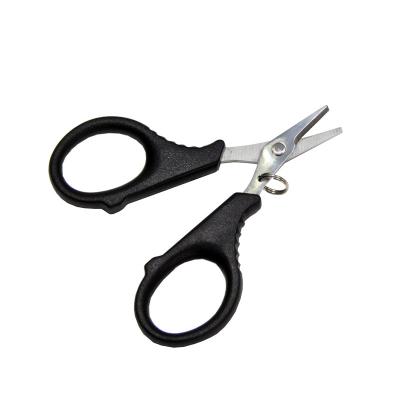 China Fishing Line Multi Purpose Stainless Steel Fishing Scissors Fishing Pliers Cutter Fishhook Remover Serrated Cutter for sale