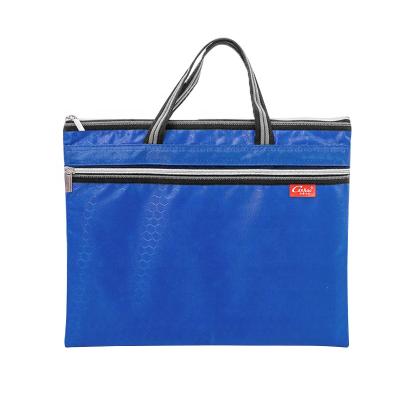 China Eco-friendly Soft Polyester Briefcase Meeting School Handle Bag Cheap Briefcase for sale