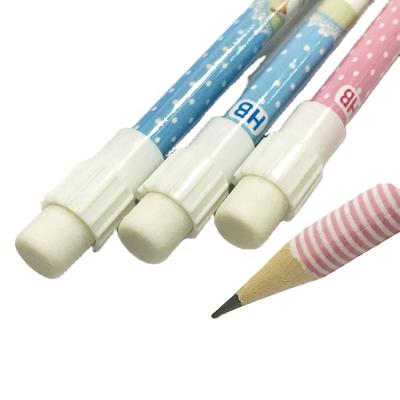 China HB eco-friendly school expam student pen non-toxic pencil with eraser for sale