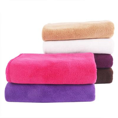 China Child Safe Microfiber Ultra Soft Bath Towels With Logo Customized Microfiber Sports Towel for sale