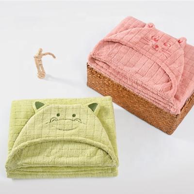 China Baby bath towels hooded price porcelain quick dry child safe towelpet baby bath towels ready to ship for sale