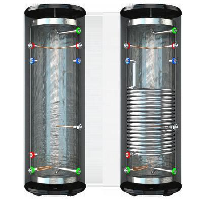 China Hotel 200L SUS316L Stainless Steel Pressure Water Tank Hot Water Storage Tank for sale