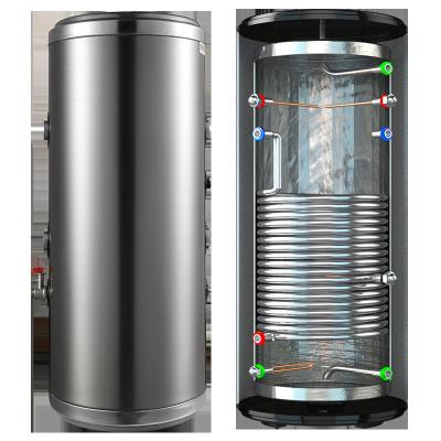 China Hotel 600 Liter Capacity SUS304 Stainless Steel Electric Water Heater Hot Water Storage Tank Buffer Tank for sale