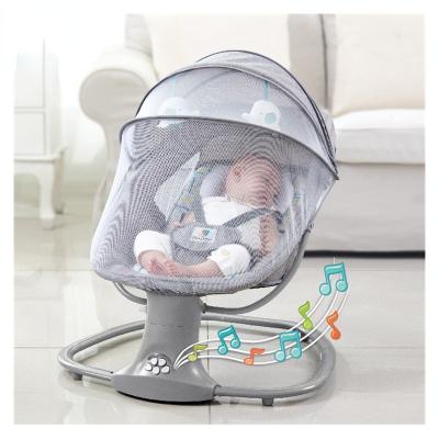 China Safety Confortable Baby Chair New Baby Swing Set Electric Rocking Chair Baby Swing Cradle Bed for sale