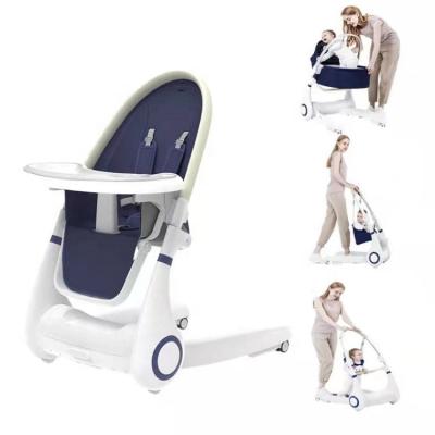 China Contemporary 4 in 1 Foldable Baby Dining Chair Baby Bassinet Umpire Chair for sale