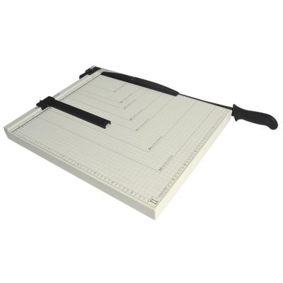 China Staples Wood Manual Metal Wood/Metal Industrial Desktop Paper Cutter A4 A3 for sale