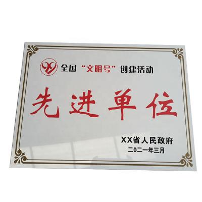 China Heat Transfer & UV Printing Sublimation Aluminum Blank Page A3 Sublimation Foil Plate for sale