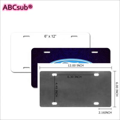 China Automatic Dye Sublimation License Plate Blanks Hot Selling Sublimation License Plate for sale