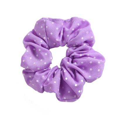 China Korean European and American style cute accessory the elastic hair bands cloth wave point two point ring girl ponytail hair ring hair accessories handmade volume for sale