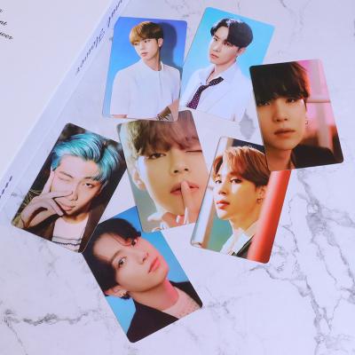 China Wholesale South Korean Kpop Idol Merchandise Double Sides Bangtan Boys Printed Card Of The Soul ONE HYBE ANALYSIS Museum Photo Card Ticket Car for sale