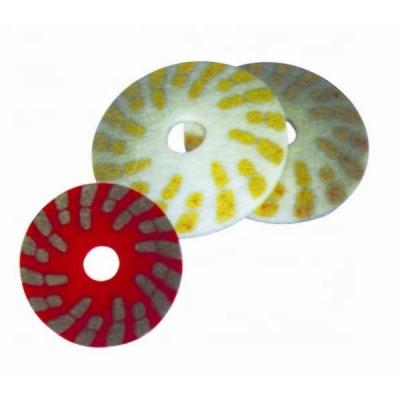 China Floor ST0208-P12 Diamond Fiber Polishing Pad for marble, dry for concrete, 5