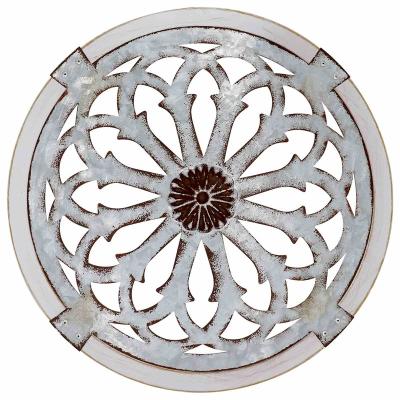 China QJX 3pcs Minimalist Round Metal Decor Wall Frame Home Decoration For Living Room for sale