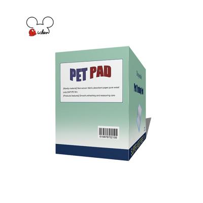 China Ecocom Sustainable Disposable Dog Pee Pads Training Dog Pet Beds Puppy Pad Dog Products for sale