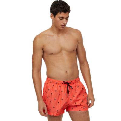 China Custom fashion high quality QUICK DRY printed swimwear men swim trunks men beach wear for sale