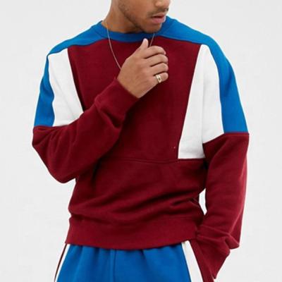 China 2021 New Arrival Wholesale OEM Men's Drop Shoulder Pullover Casual Sweatshirt Breathable Men's Custom Logo Custom Logo for sale