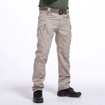 China Wholesale Custom Tactical Anti-wrinkle Multi Pocket LOGO Training Pants Cargo Pants Outdoor Wetsuits Men Trousers for sale