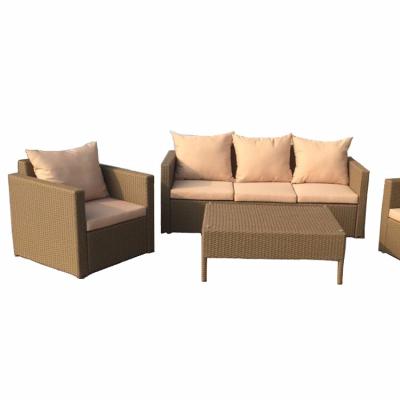 China Garden Sofa 2020 New Item Wicker Modern Living Furniture Sofa Set for sale