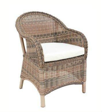 China 2021 PCA JARDIN Traditional Rattan Armchair For Patio for sale