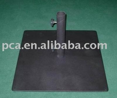 China Black (steel) OUTDOOR UMBRELLA BASE outdoor furniture for sale