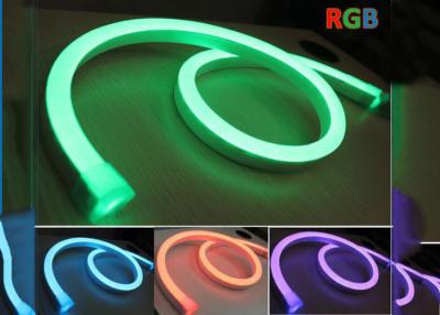 Cina Il neon decorativo 24V ha condotto il RGB flessibile, colore che cambia la luce al neon della corda principale RGB in vendita