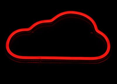 China Red Cloud Led Bar Signs For Home , Bright Adjustable Led Neon Flex Signs for sale