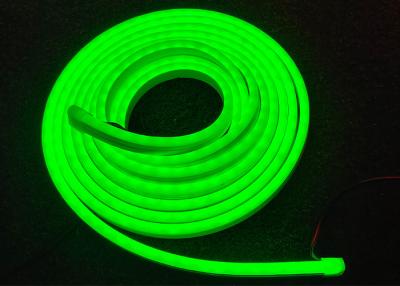 China 12VDC Green Silica Gel Led Neon Flex Tube 8×16mm for sale