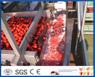 China Voll/halb automatische Tomaten-Verarbeitungs-Ausrüstung für Tomaten-Verarbeitungsanlage zu verkaufen