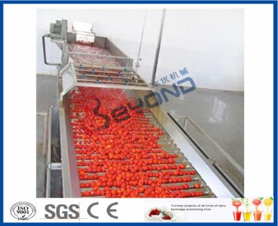 China Máquina del Juicer del tomate del proceso de fruta, instalación y maquinaria de procesamiento eléctrica del Juicer del tomate en venta