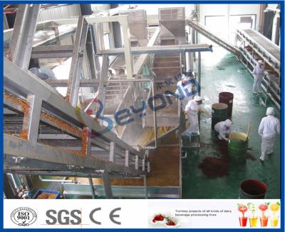 China Sap die Fabrieksfruit en Plantaardige Verwerkingsmachines met de Technologie van de Sapverwerking maken Te koop