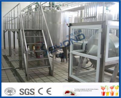 China SGS van 500L 1000L Boterbereidingsmateriaal met Boterseparatormachine Te koop