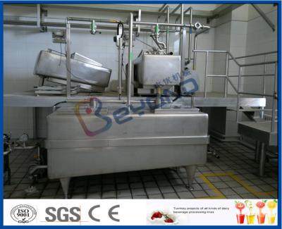 China SGS Sanitary  1000L/H  Yoghurt Processing Line With Auto CIP Cleaning for sale