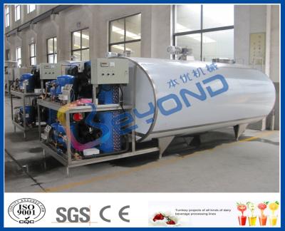 China Os tanques de aço inoxidável refrigerar de leite para o leite fresco refrigerar/armazenamento personalizaram o tamanho à venda