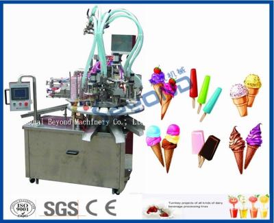 China planta de tratamiento plástica de la lechería de la taza 500L, helado profesional que hace la máquina en venta