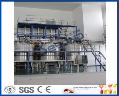 China Beverage Manufacturing Process Juice Processing Equipment Full Automatic 4000LPH for sale