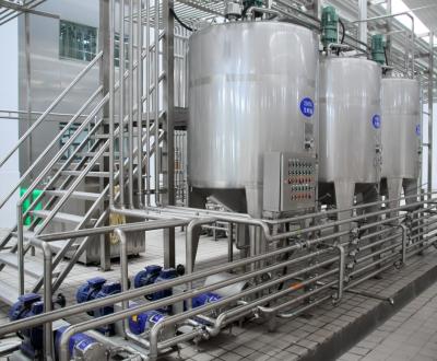 China Depósito de fermentación del yogur del aislamiento 3000L de los SS 50m m en venta