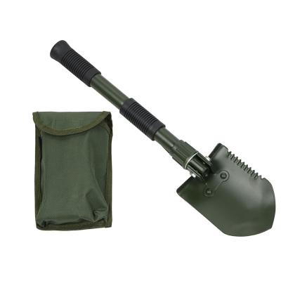 China Oak Camping Mini Outdoor Folding Portable Stainless Steel Shovel Garden Planting Vegetables Digging Shovel OOCS-001 for sale