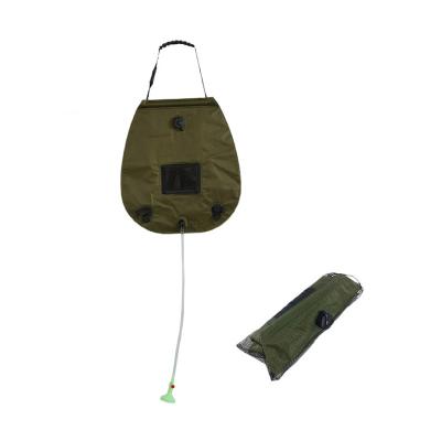 China Water Bags 16L Solar Heating Outdoor Shower Hose Hydration Bag Hose Shower Switchable Climbing Bag OOSB-002 for sale