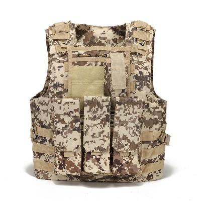 China Airsoft Tactical CS Carrier Plate Vest USMC Army Gear Hunting and Equipment Military Paintball Camouflage Armor Vest RJ-001 for sale