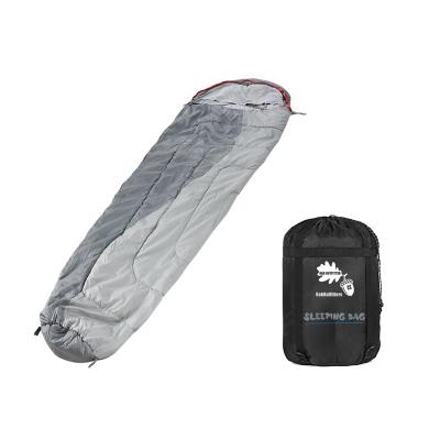 China Comfort Wrap Type Light Oak Mama Sleeping Bag Waterproof Fabric Outdoor 0 Degrees Bags Camping Sack for sale