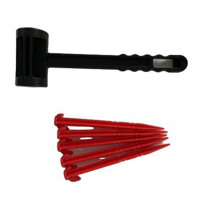 China Outdoor Accessories Camping Tent Pegs And Mallet Set for sale