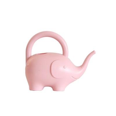 China New Durable ECO-frendly PE Light Elephant Watering Can Kettle Children With Handle for sale