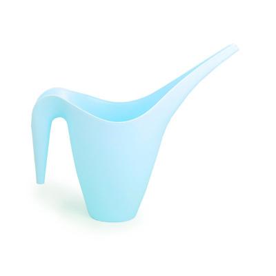 China Durable Thick Plastic Garden Home Thickened PP Plastic Stackable Long Spout Watering Can 1 Liter With Suitable Handle for sale