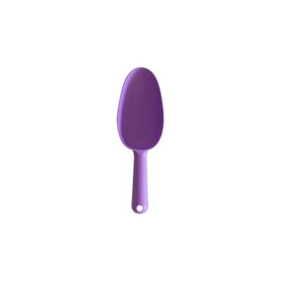 China Purple Europe Mini Long Handle Plastic Shovel Gardening Tool Scoop for sale