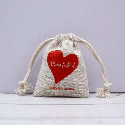 China Wholesale Burlap Rope Handle Burlap Drawstring Gift Bag Hessian Wedding Jewelry Party Storage Jute Storage Gift Packing Pouch for sale