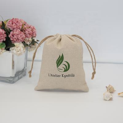 China Custom Eco Friendly Zipper Logo Jute Bag Wholesale Burlap Drawstring Bags Gift Pouch for sale