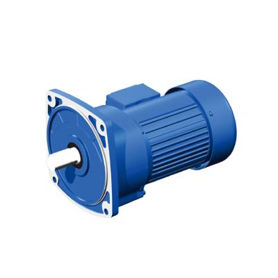 China drip-proof most popular best selling 100W 200W 400W 750W 1.5KW horizontal gear reducer with three phase motor middle speed motor for sale